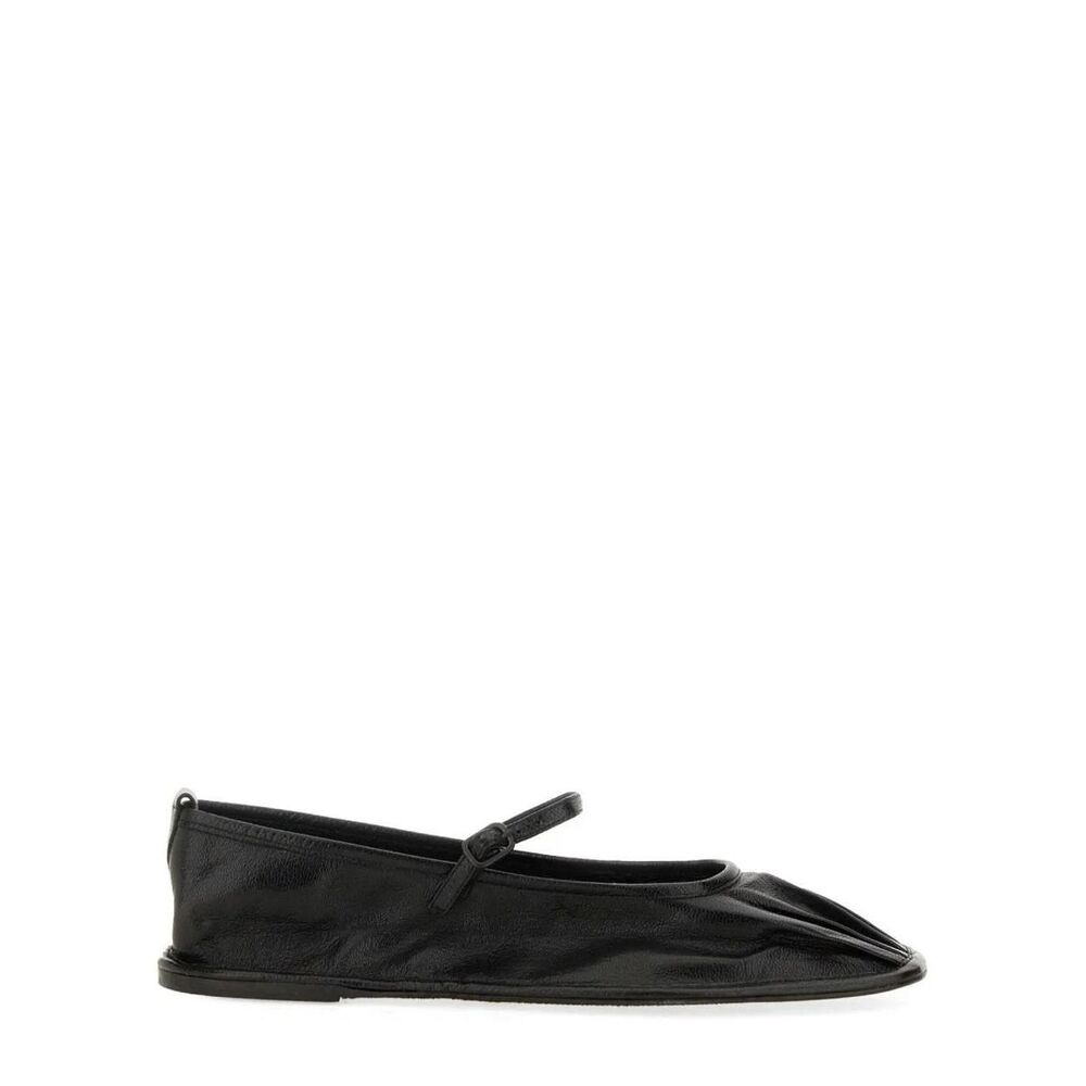 Hereu Dansa Black Leather Soft Ballerinas Maryjane  Flats Shoes  40 EU, 9.5 US